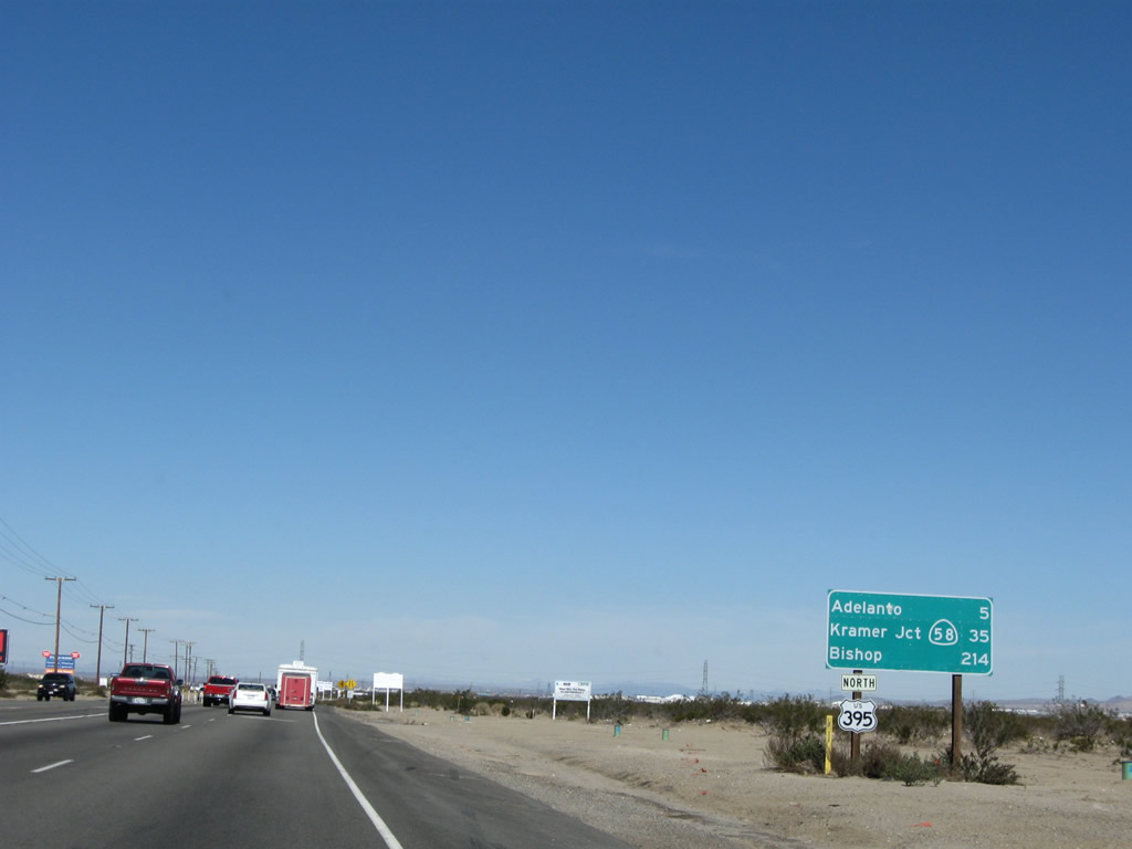 US-395 Highway (Existing Conditions)